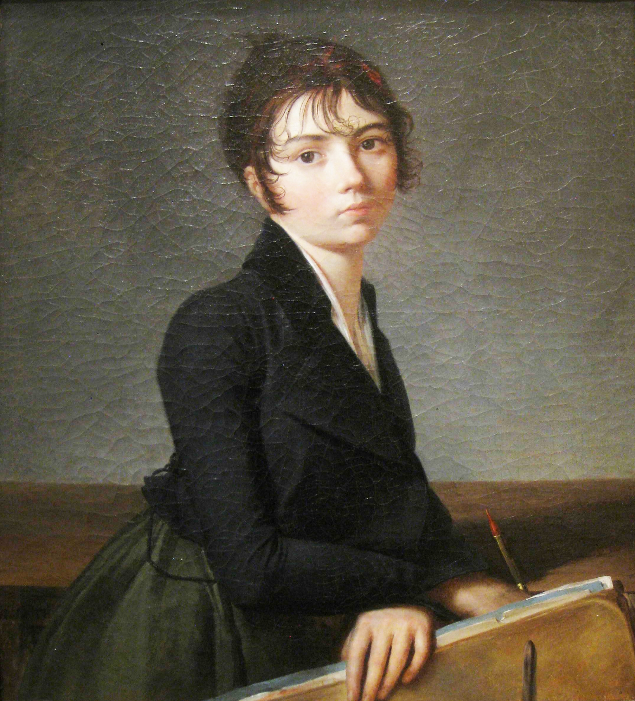 Guillaume Guillon Lethiere portrait 1799
